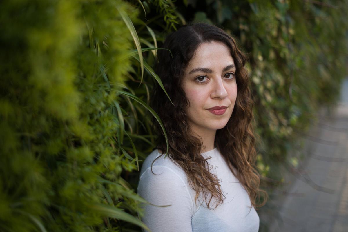 La artista balear Maria Jaume, el pasado 25 de febrero en Barcelona.