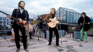 The Beatles, en acción.
