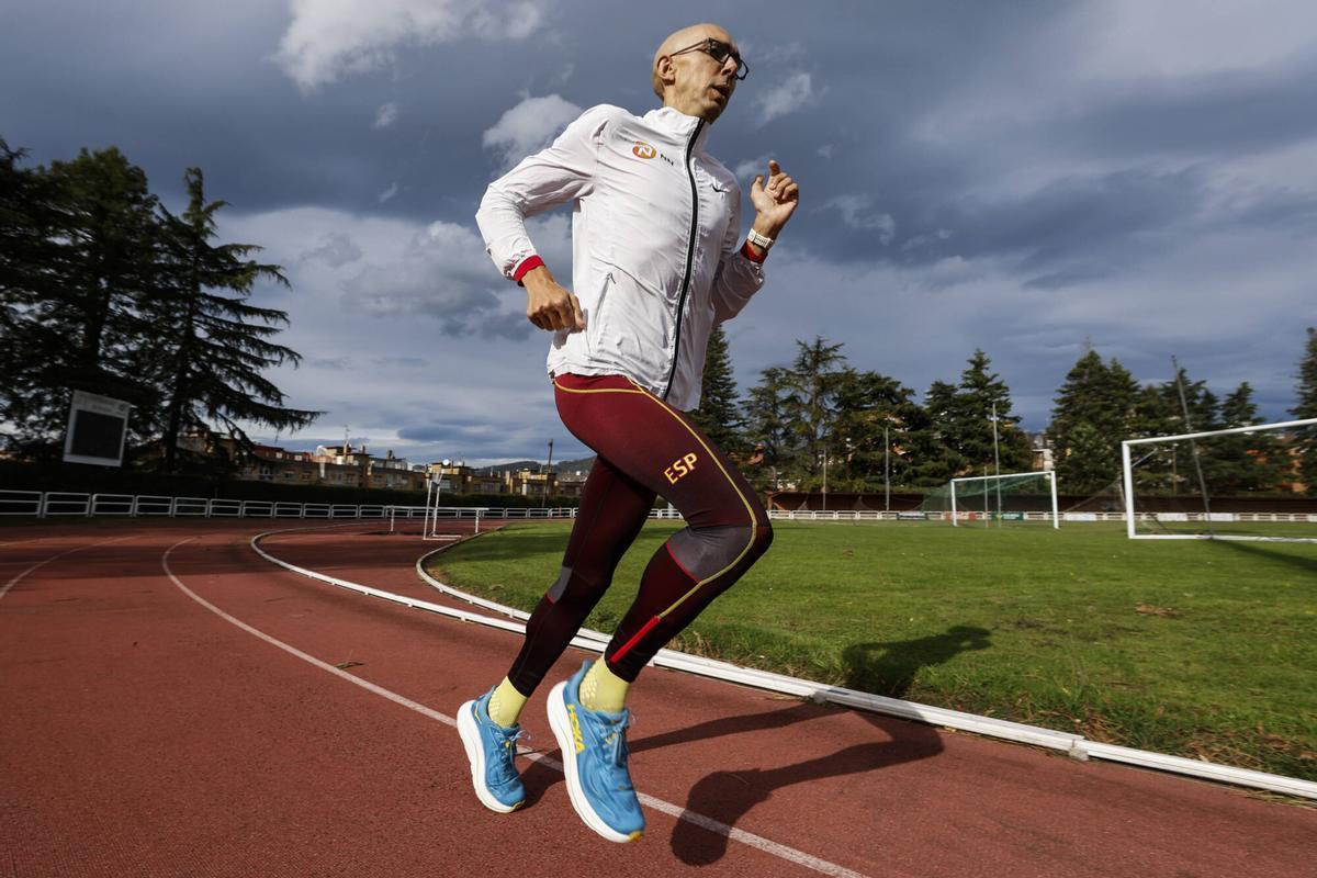 Manuel Ángel Fernández, campeón de Europa de media maratón de mayores de 45 años