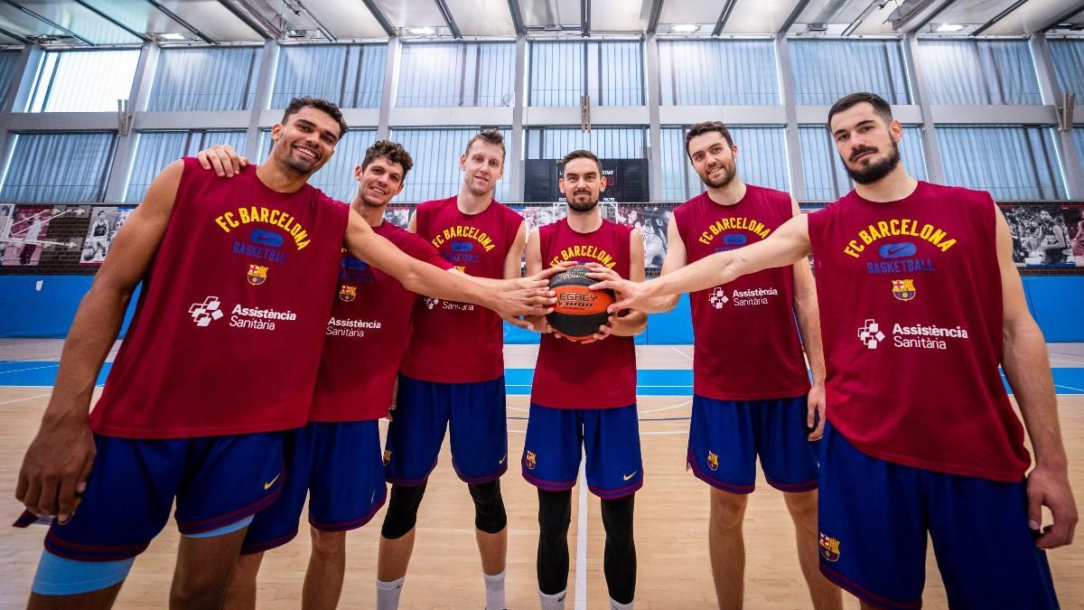 Los seis refuerzos del Barça ya se entrenan con el equipo