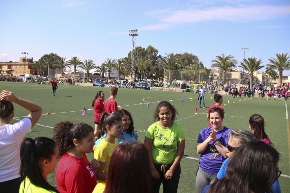 Más de 1.300 estudiantes de las comarcas de la Vega Baja y el Baix Vinalopó participan en la X edición de las Olimpiadas Clásicas.