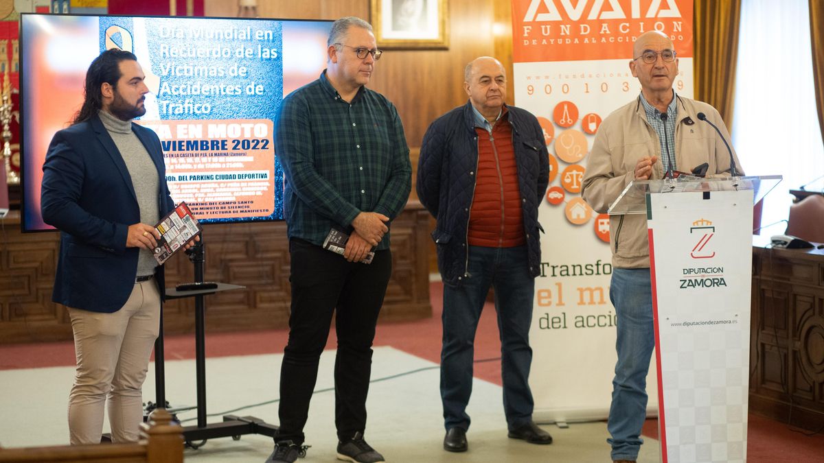 PRESENTACIÓN MARCHA EN RECUERDO DE LAS VÍCTIMAS DE ACCIDENTES DE TRÁFICO