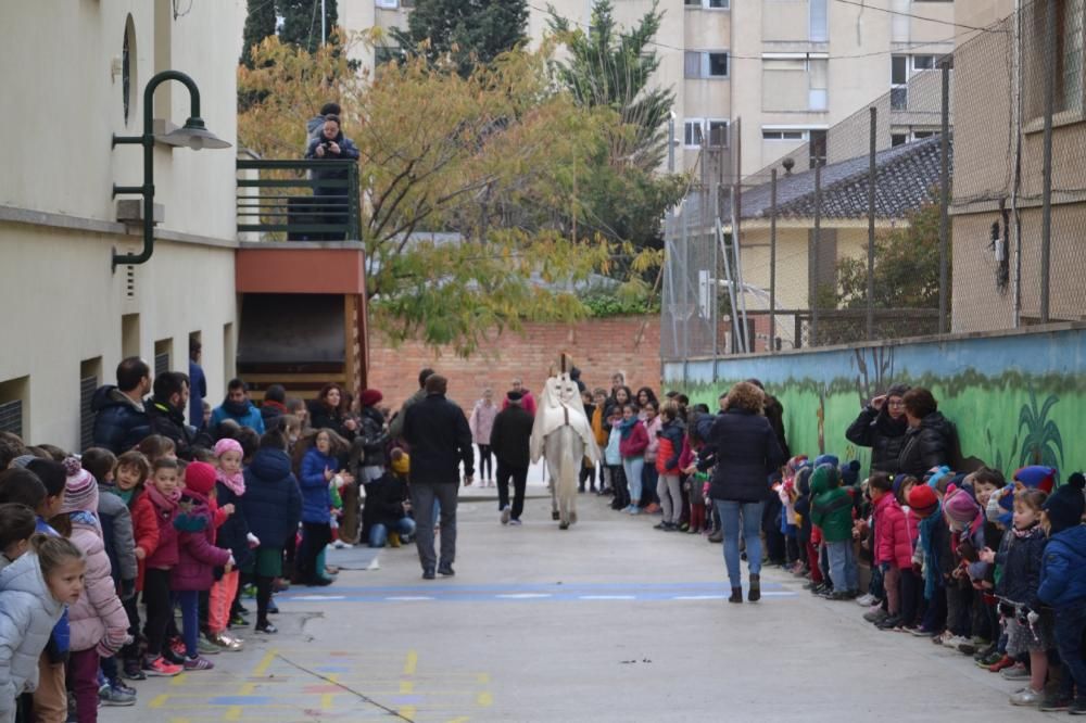 Sant Nicolau a l'escola Mowgli d'Igualada