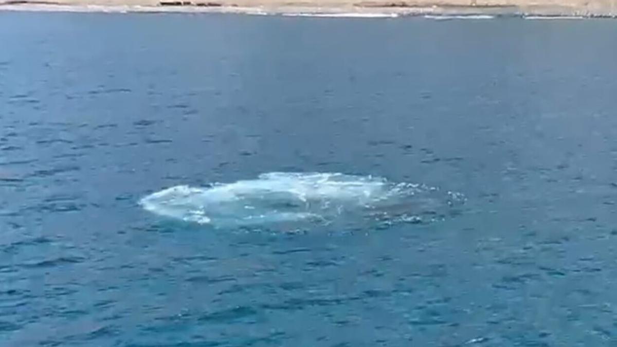 Posible nueva rotura de la tubería de agua entre Lanzarote y La Graciosa.