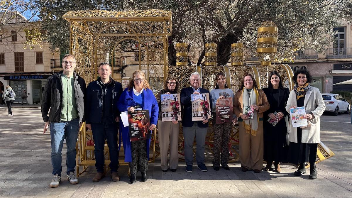 Presentación del programa de Navidad en Manacor.