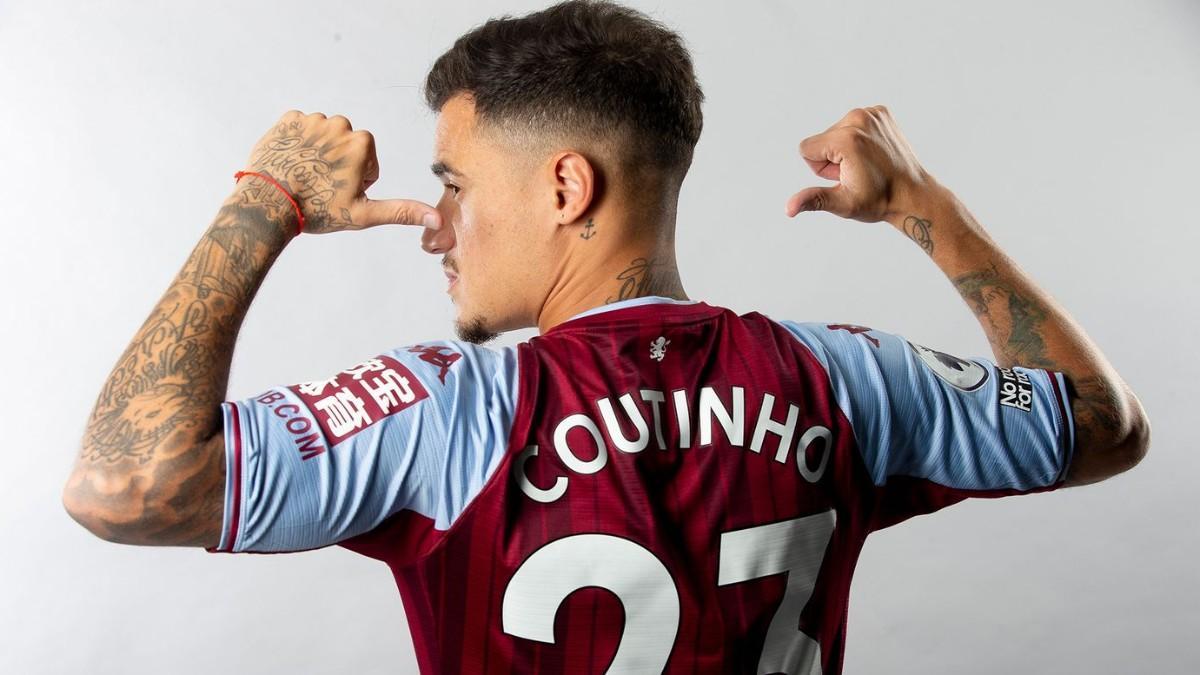Coutinho lucirá el 23 en el Aston Villa