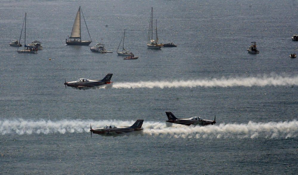 Así fueron los festivales aéreos de 2009 y 2010 en Málaga