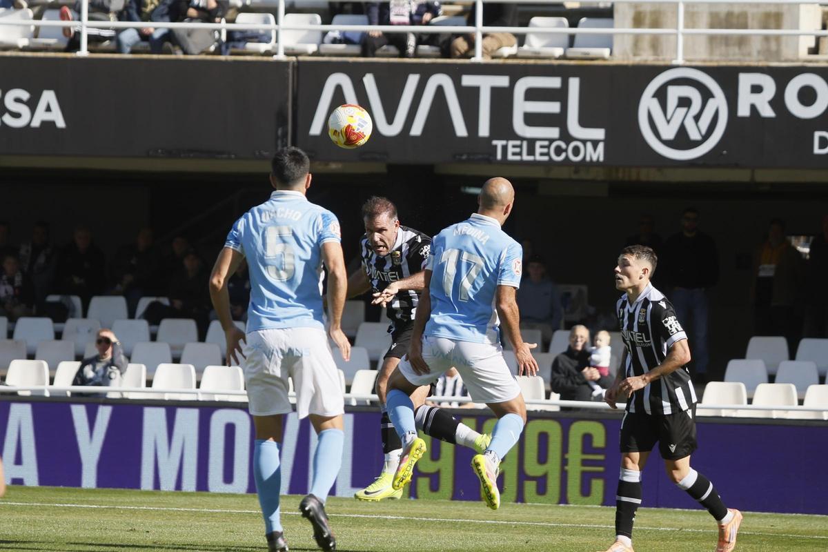 Las imágenes de la derrota del FC Cartagena frente al Ibiza