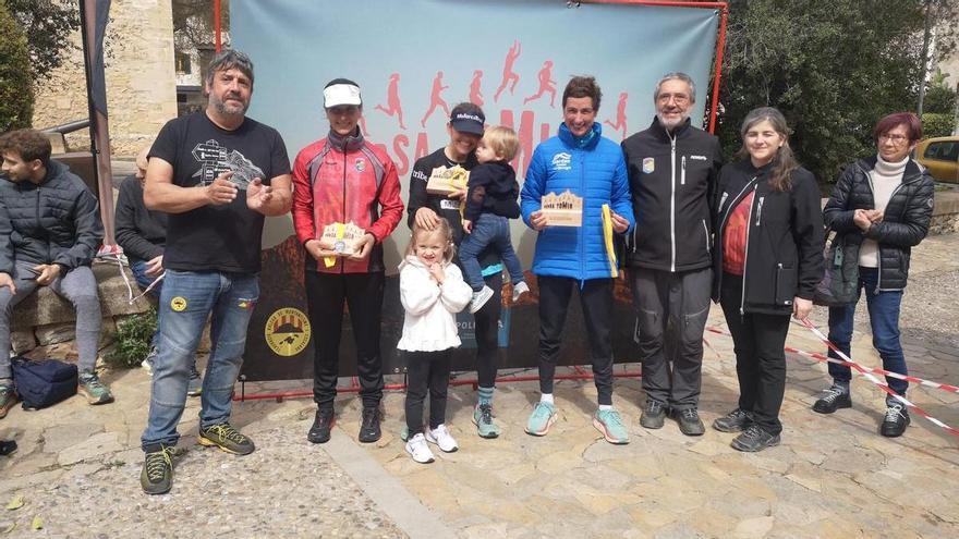 Alejandro Forcades y Bel Calero ganan la Cursa de Tomir