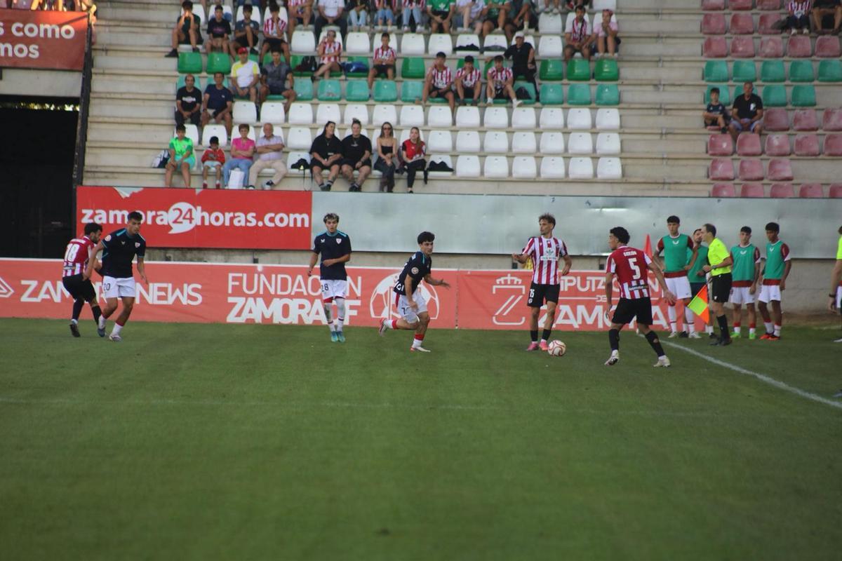 GALERÍA | El partido entre el Zamora CF - Athletic de Bilbao, en imágenes