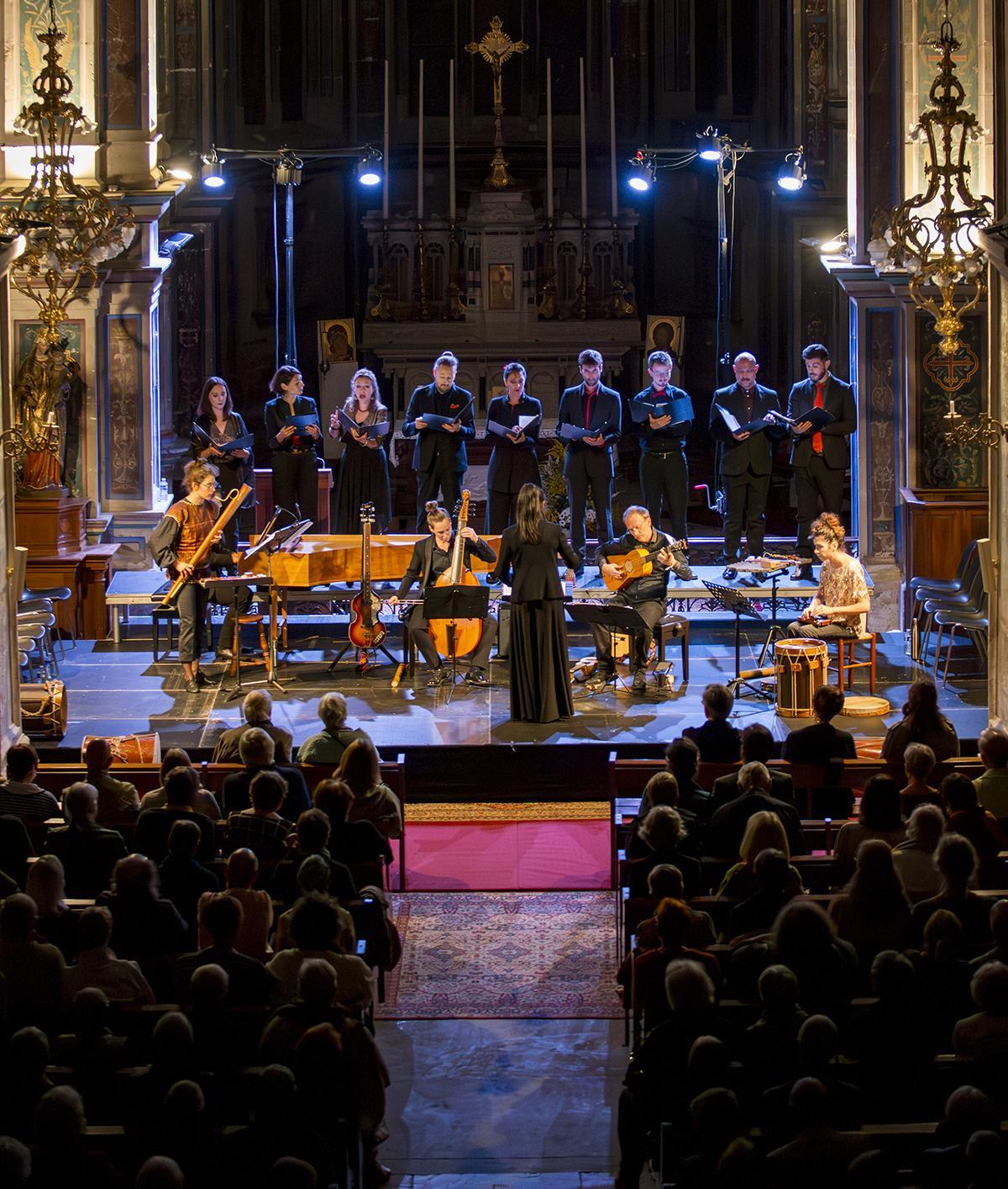 La cercanía entre artistas y público es una de las características de este festival dedicado a la música antigua y clásica.