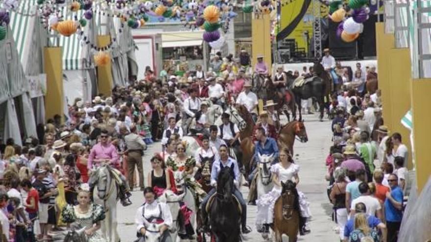 Una imagen de la celebración de la Feria de Mayo en Torrevieja el pasado año.