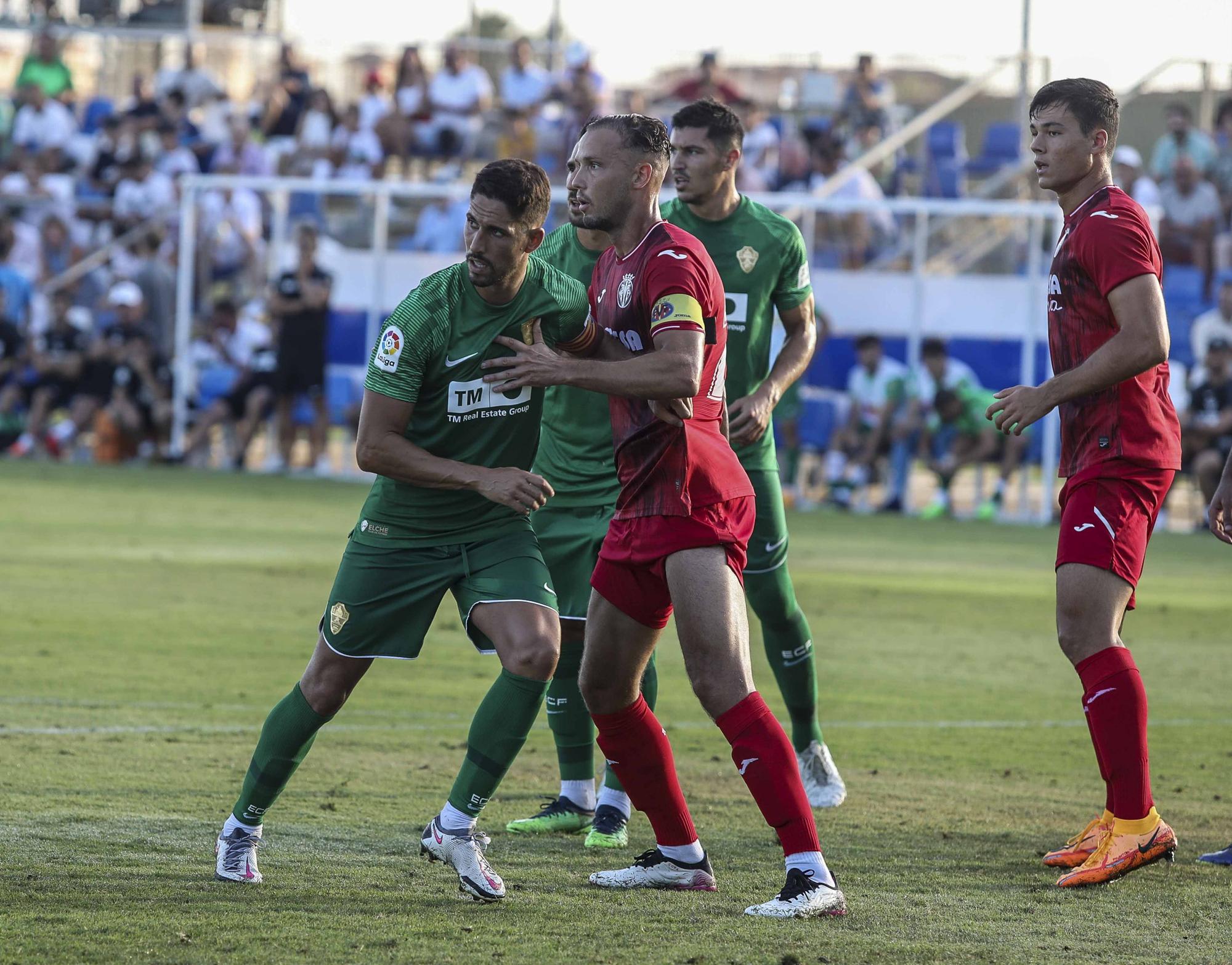 El Elche pierde 1-3 frente al Villarreal B en el segundo partido amistoso en el Pinatar Arena de San Pedro del Pinatar