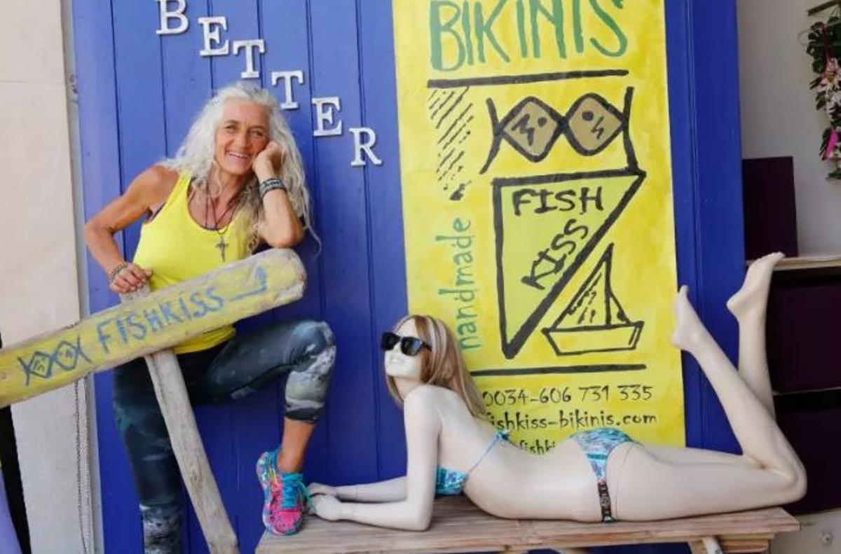 Die Medizinerin Maria Sickmüller vertreibt original brasilianische Bikinis auf Mallorca.