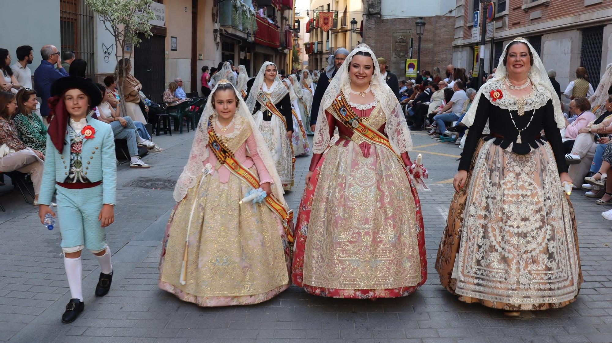 Comisiones de falla en la Procesión de la Virgen (y 5/5)
