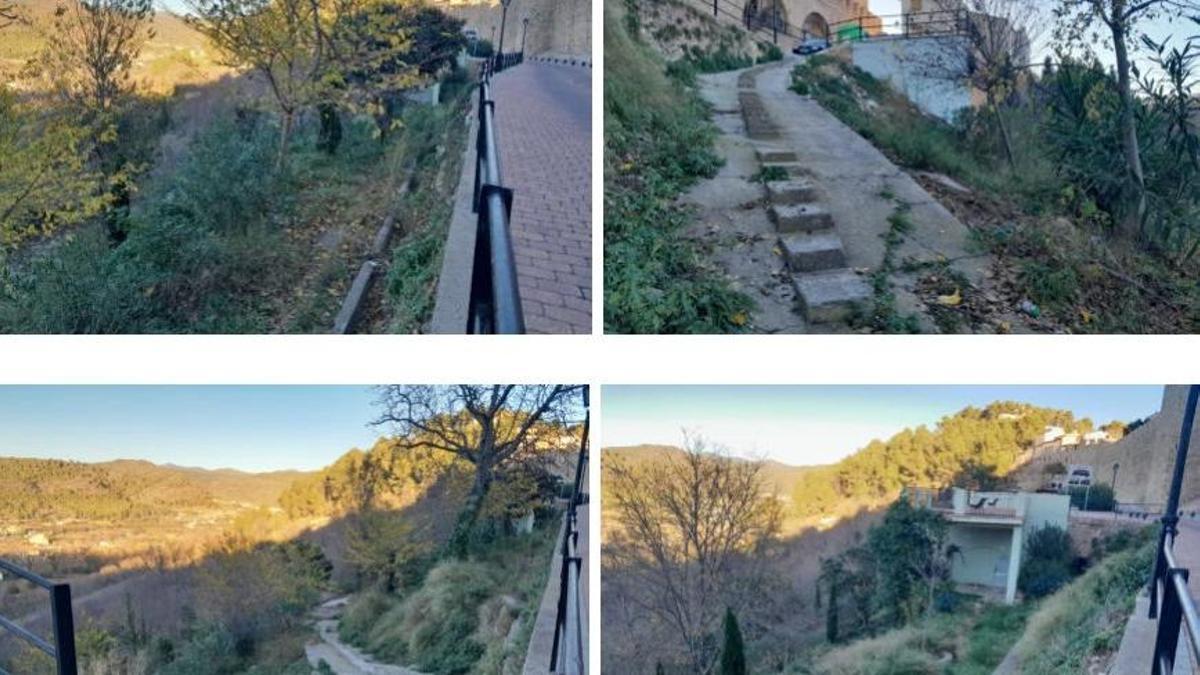 Foto de la zona de actuación, junto al casco histórico.