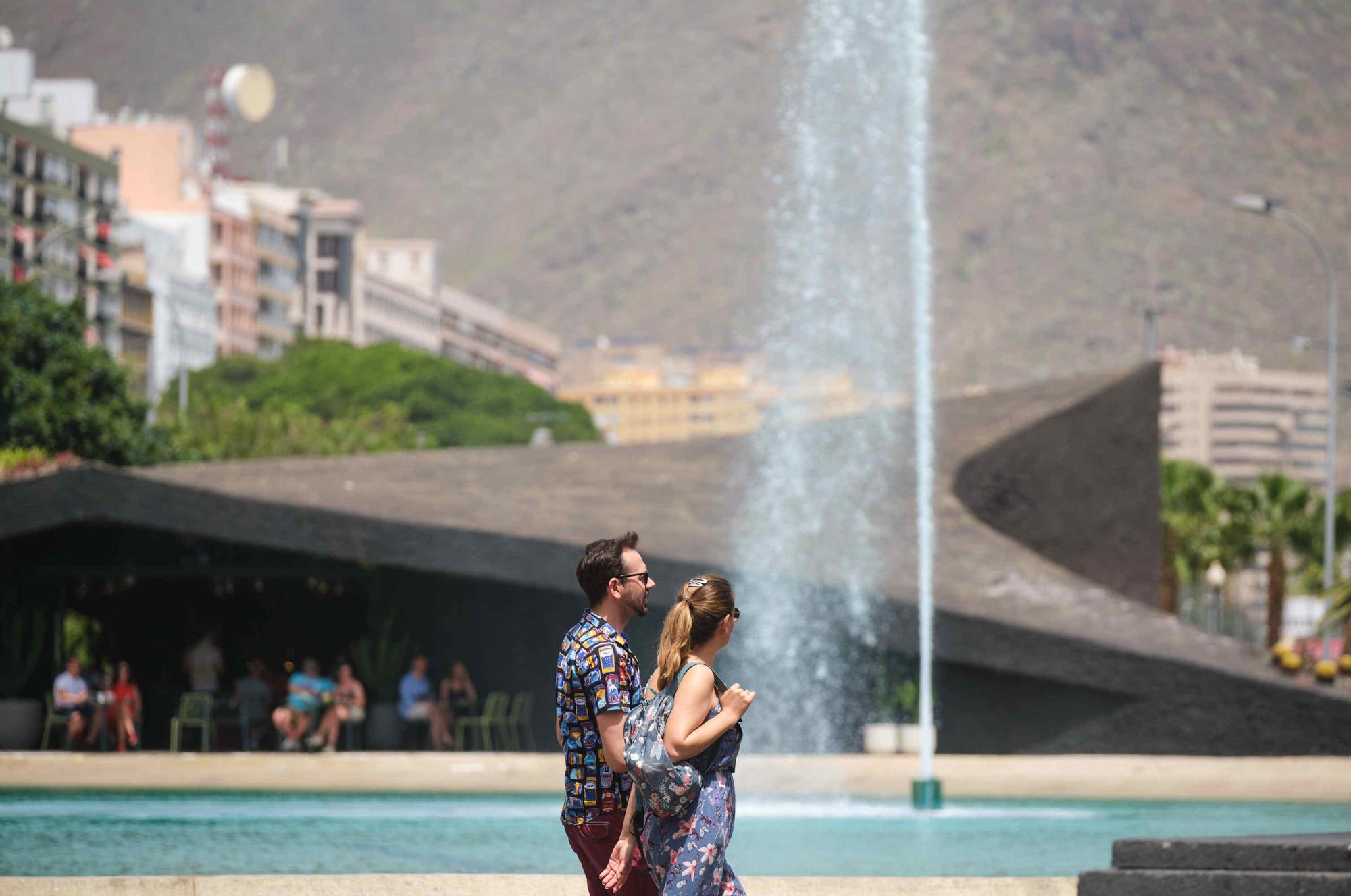 Jornada de calor en Tenerife.