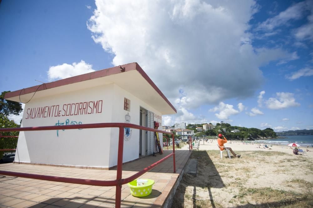 La Praia Grande de Miño pierda su bandera azul