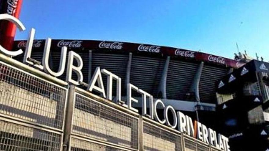 El estadio de River Plate desde fuera