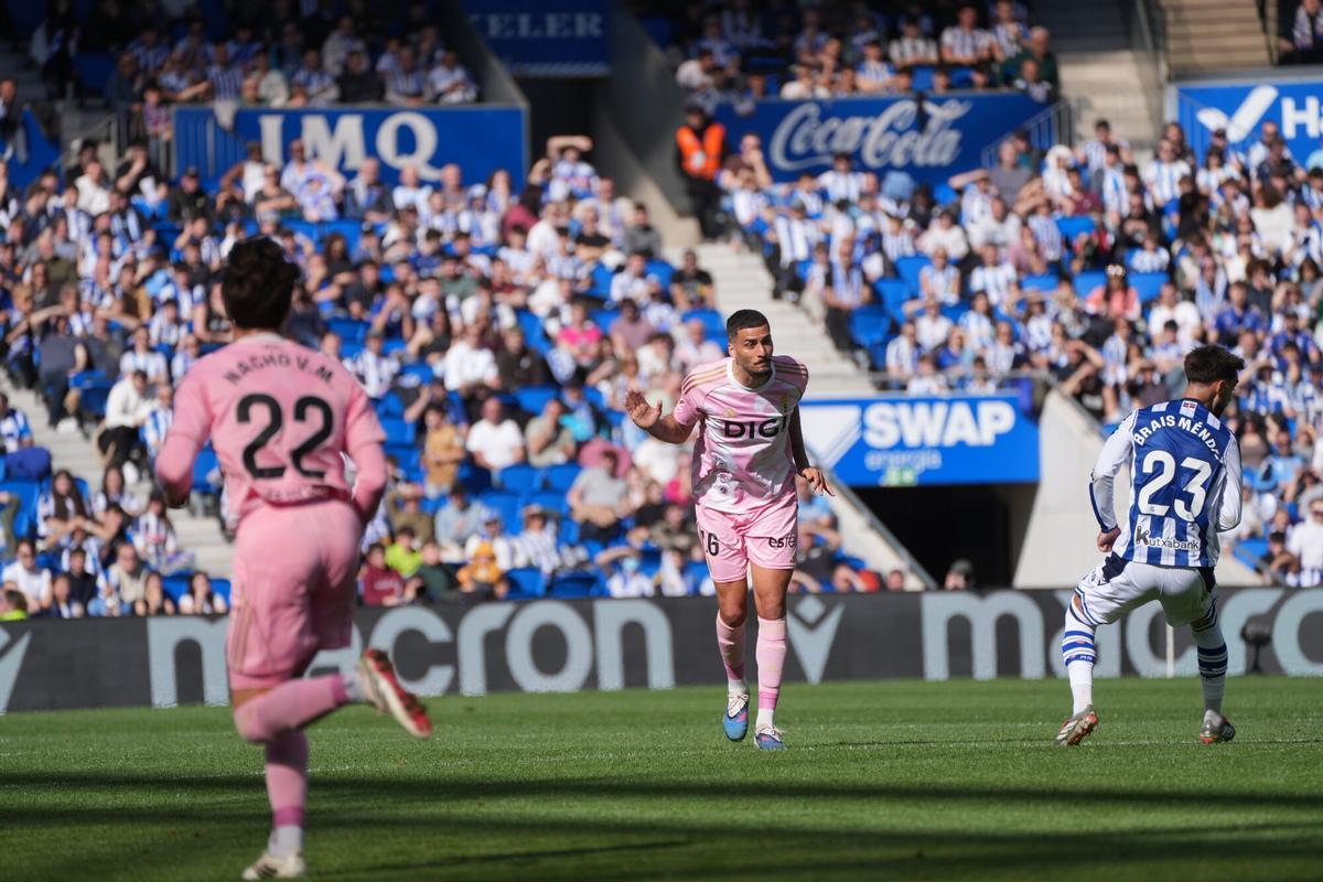 El partido entre la Real Sociedad y el Real Oviedo