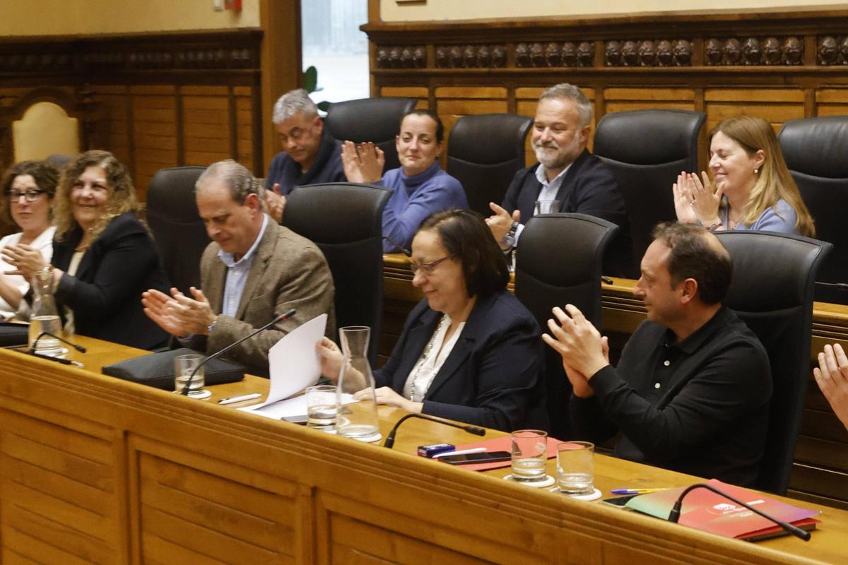 La despedida de la socialista Natalia González, en imágenes