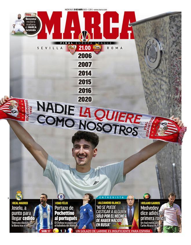 Estas son las portadas de la prensa deportiva