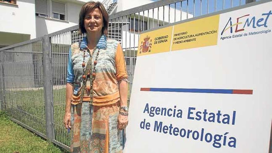 María José Guerrero, delegada AEMET en Balears.