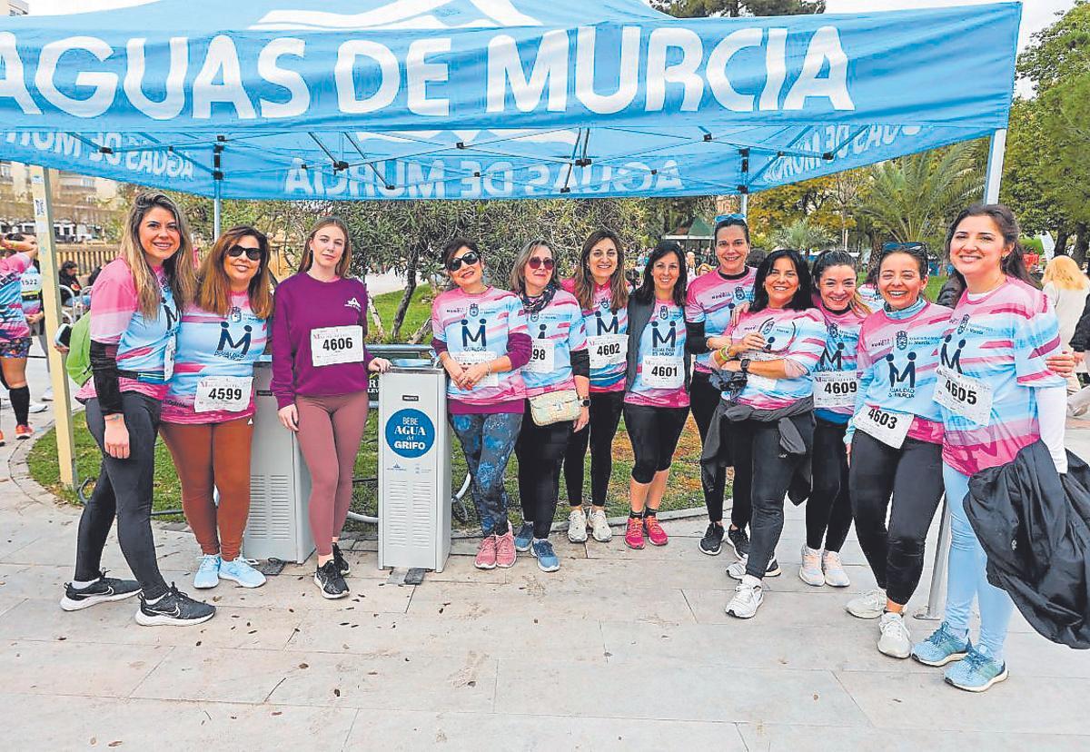 Los patrocinadores de la XI Carrera de la Mujer.