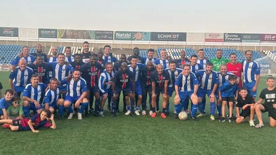 Els veterans del Figueres s’enfronten en un triangular al PSG i al Girona