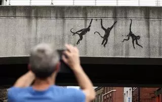 Robada la cuarta y última creación ‘animal' de Banksy esta semana