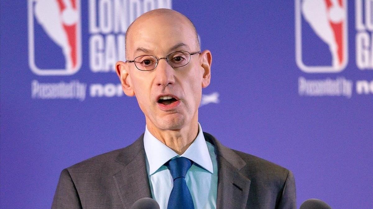 Adam Silver, comisionado y máxima autoridad de la NBA