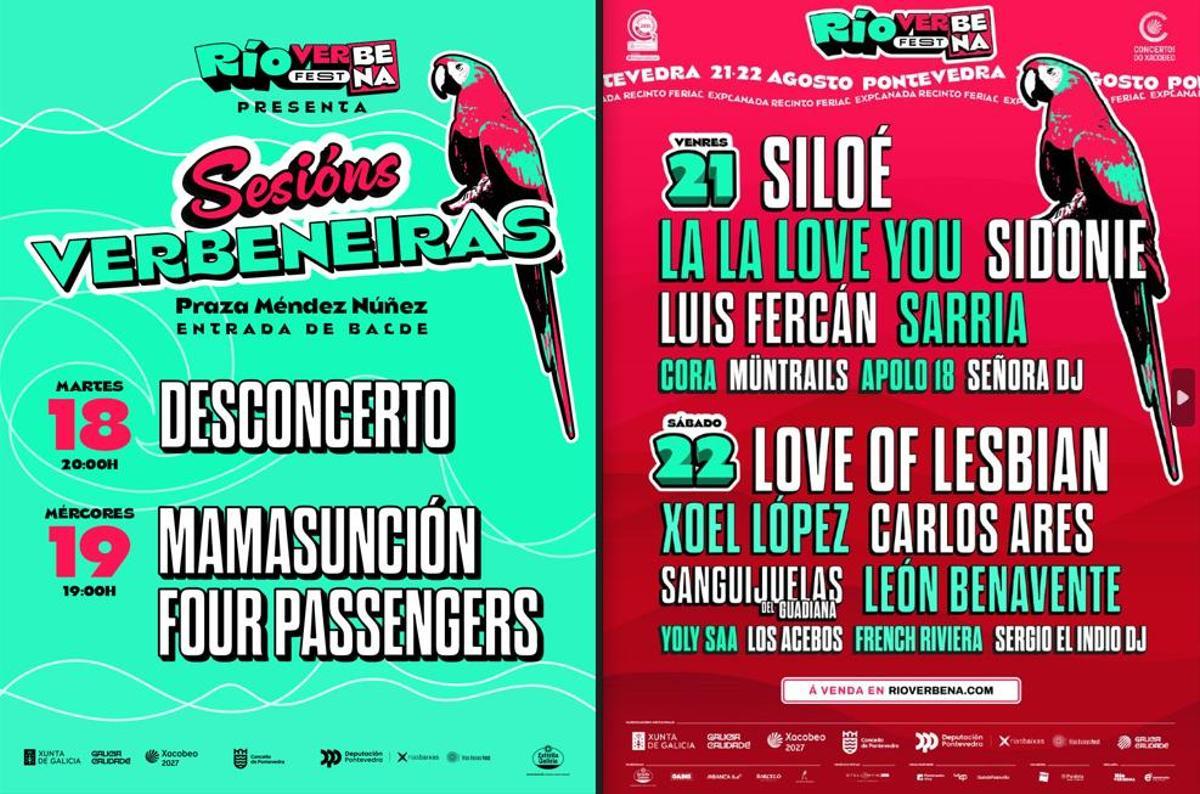 Cartel Río Verbena