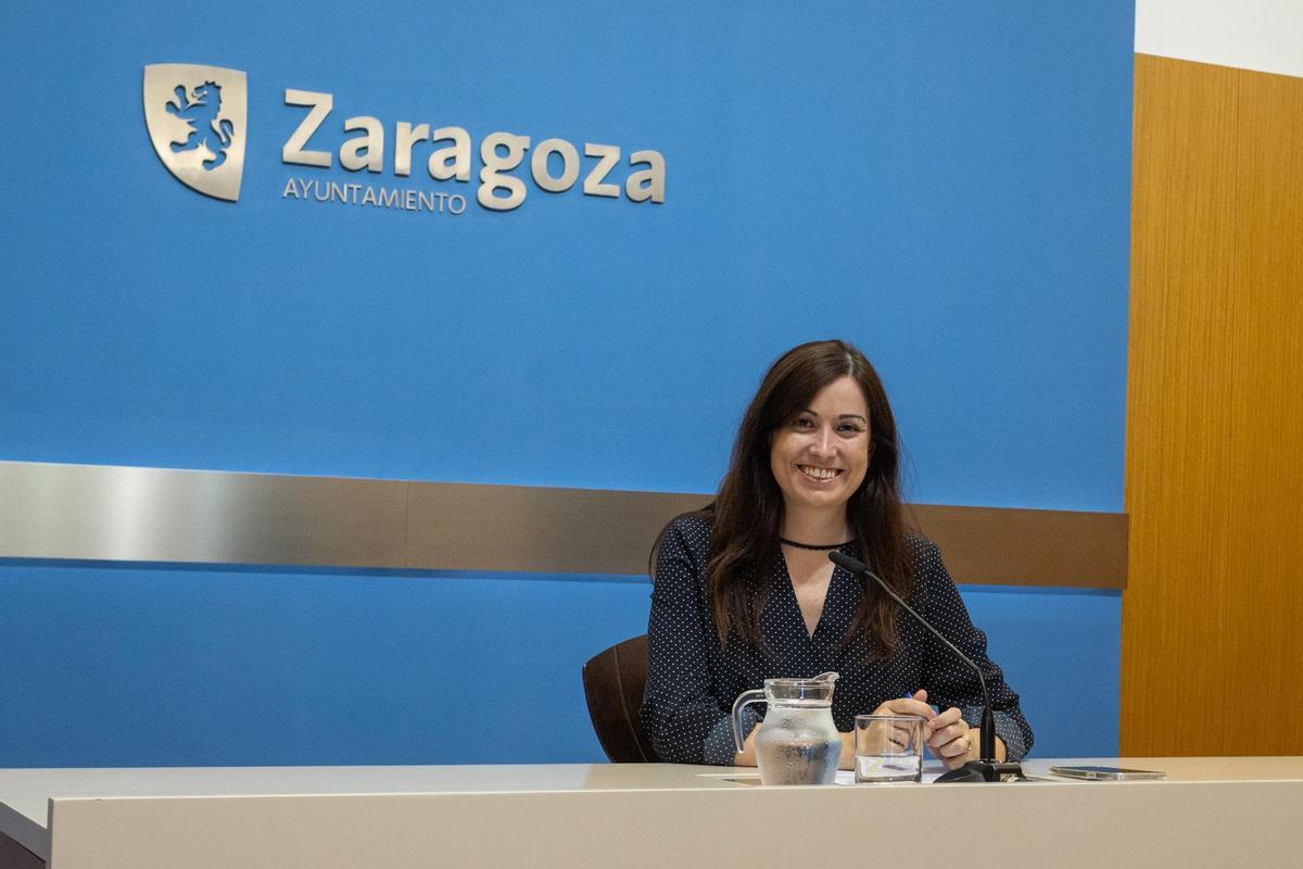 Tatiana Gaudes, en la rueda de prensa de este jueves.
