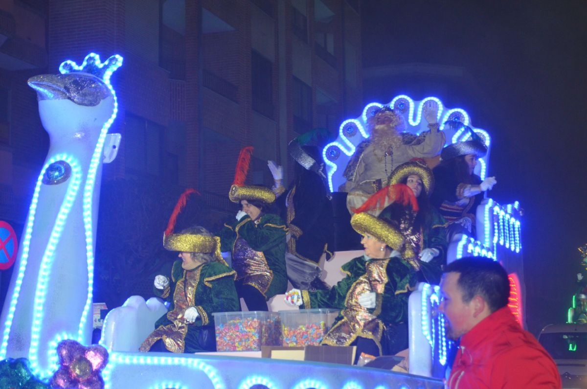 Cabalgata de Reyes Magos en Benavente.