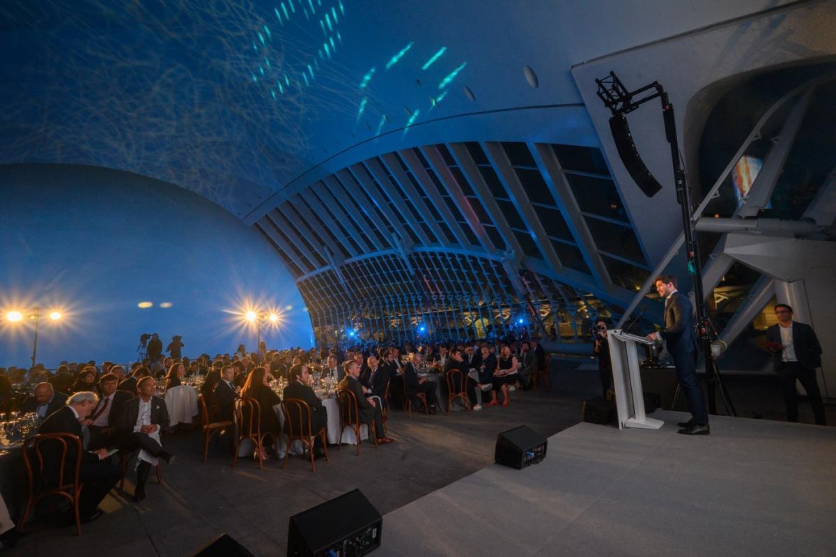 Noche de las Telecomunicaciones Valencianas, cena y entrega de premios