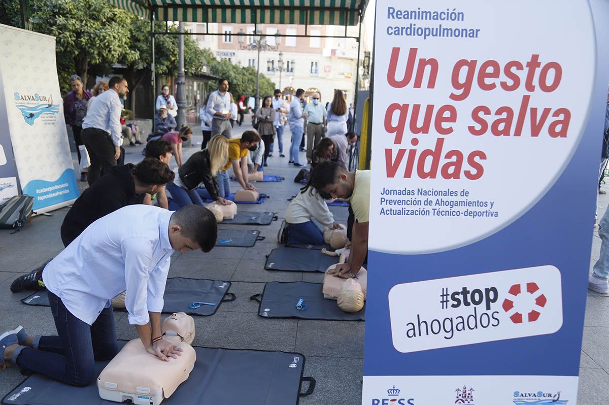 Taller de iniciación a la reanimación cardiopulmonar en las Tendillas