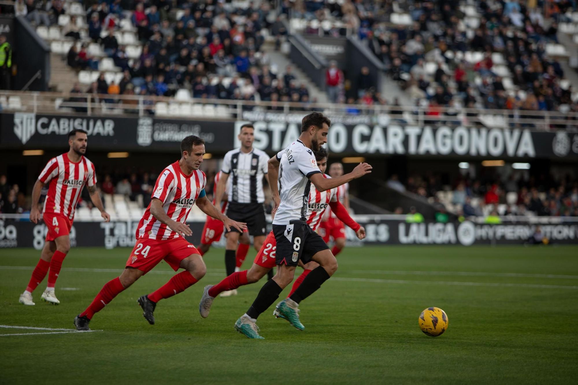 FC Cartagena - Sporting de Gijón en imágenes