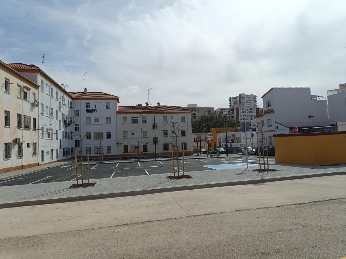 Otra imagen del aparcamiento de la calle Jorge Loring