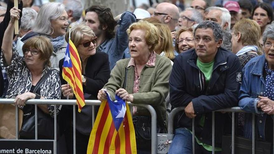 El TSJC considera un &quot;ataque a la independencia judicial&quot; las concentraciones ante el Palau de Justícia