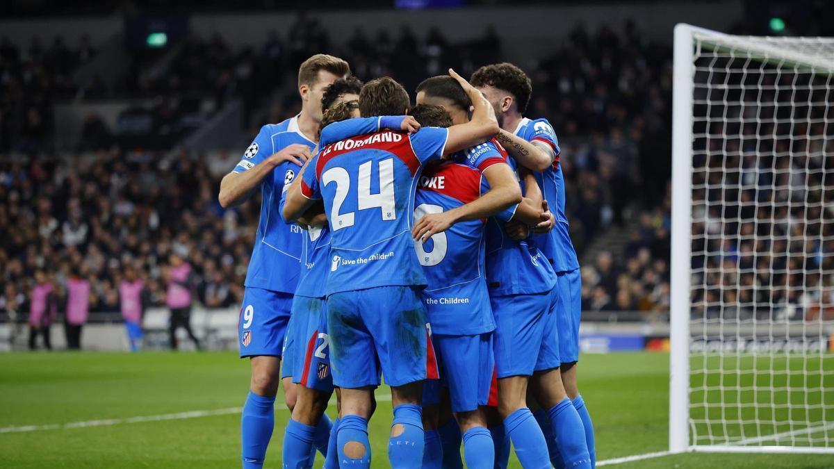 El Atlético de Madrid prepara el derbi sin Oblak ni Pubill