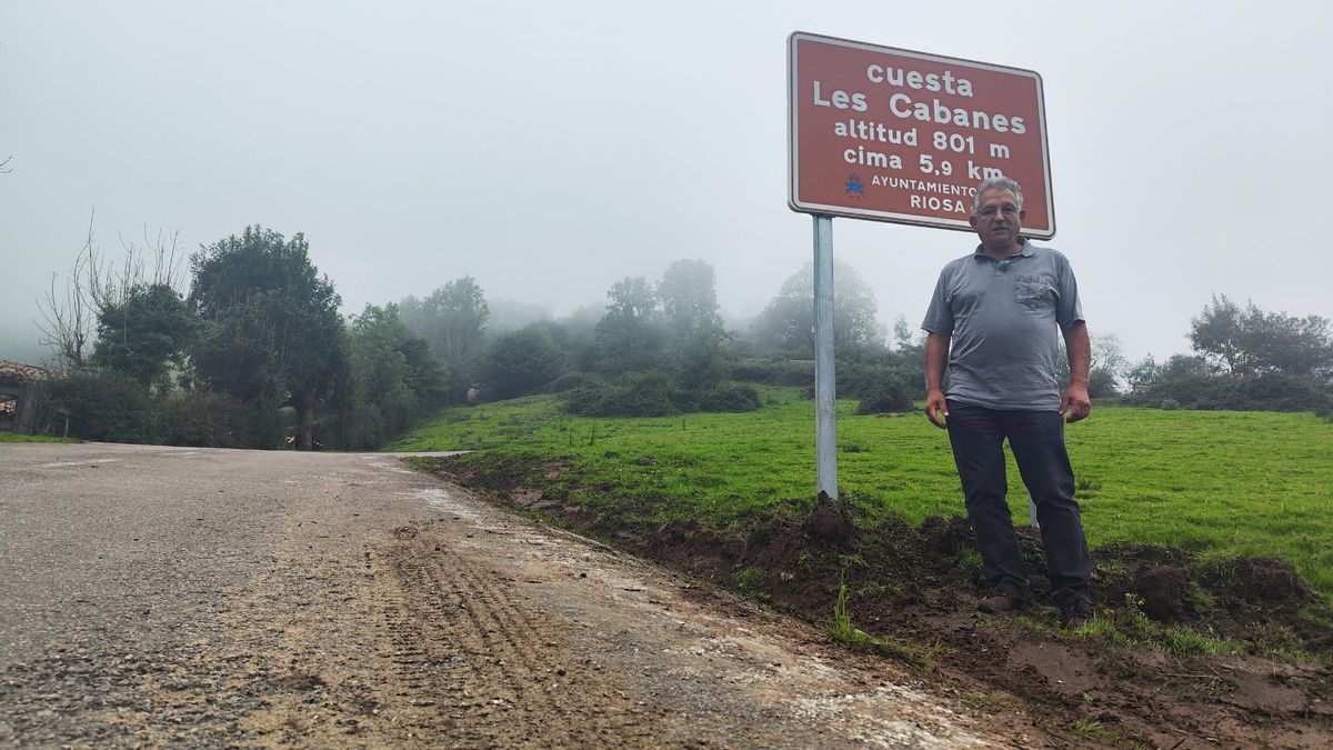 El regidor, en la cuesta Les Cabanes, donde empieza a hacerse duro el puerto. | A. Velasco