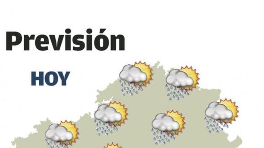 Primavera bipolar en Galicia: la entrada de aire frío y una borrasca traen la lluvia