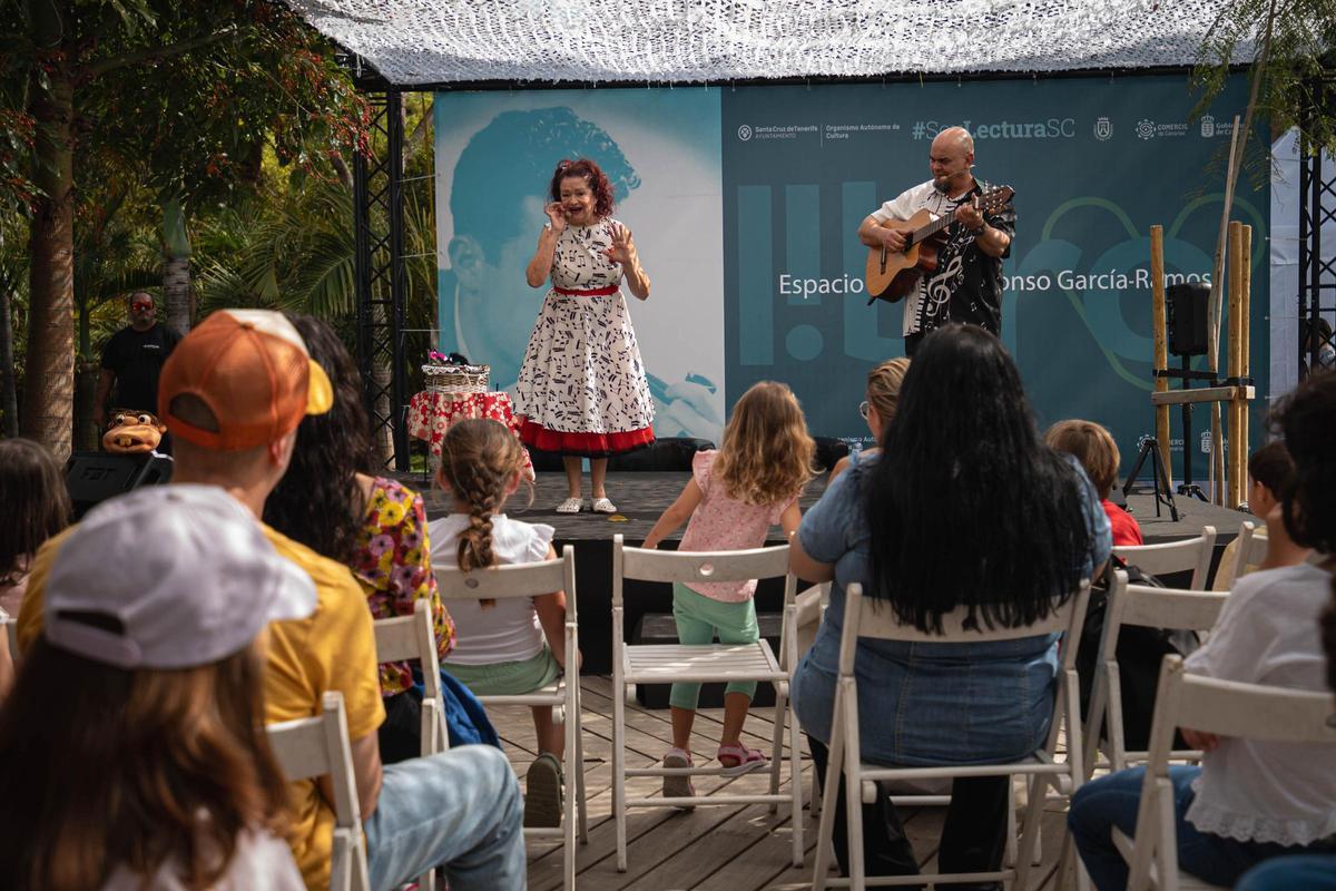 Una de las actividades programadas para la tarde de ayer en el Espacio Cultural Alfonso García Ramos.