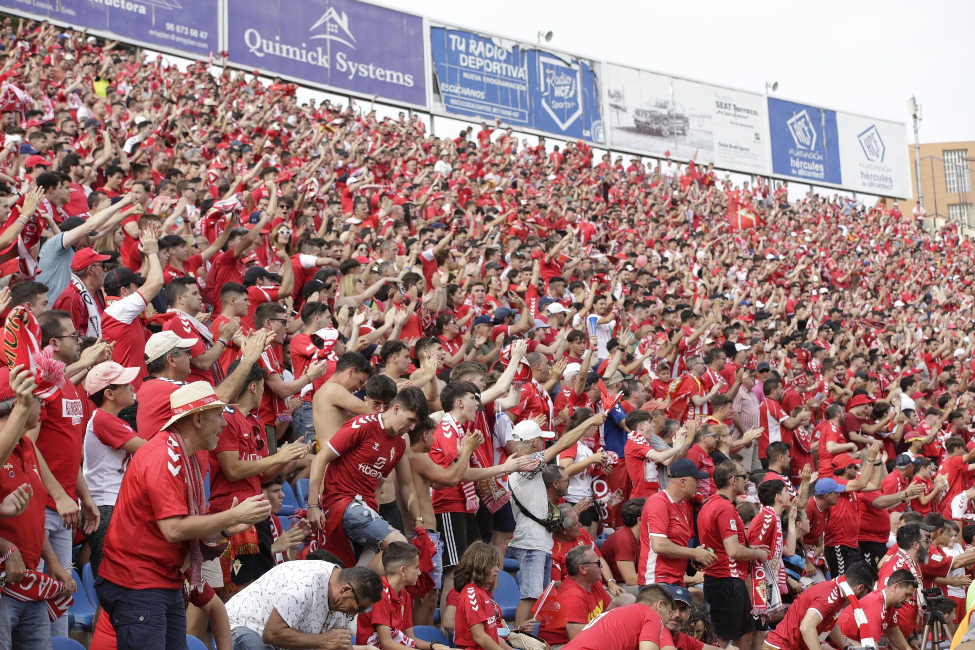 Así fue el ascenso del Murcia en el Rico Pérez