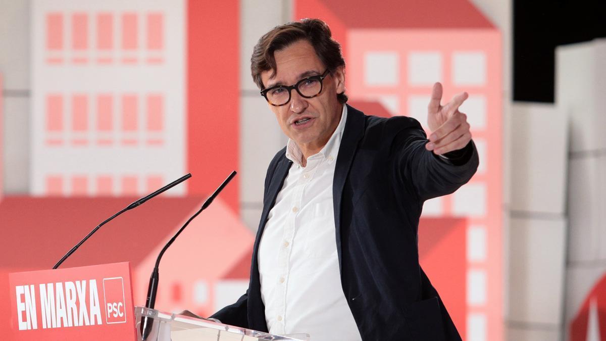 El president de la Generalitat y líder del PSC, Salvador Illa.