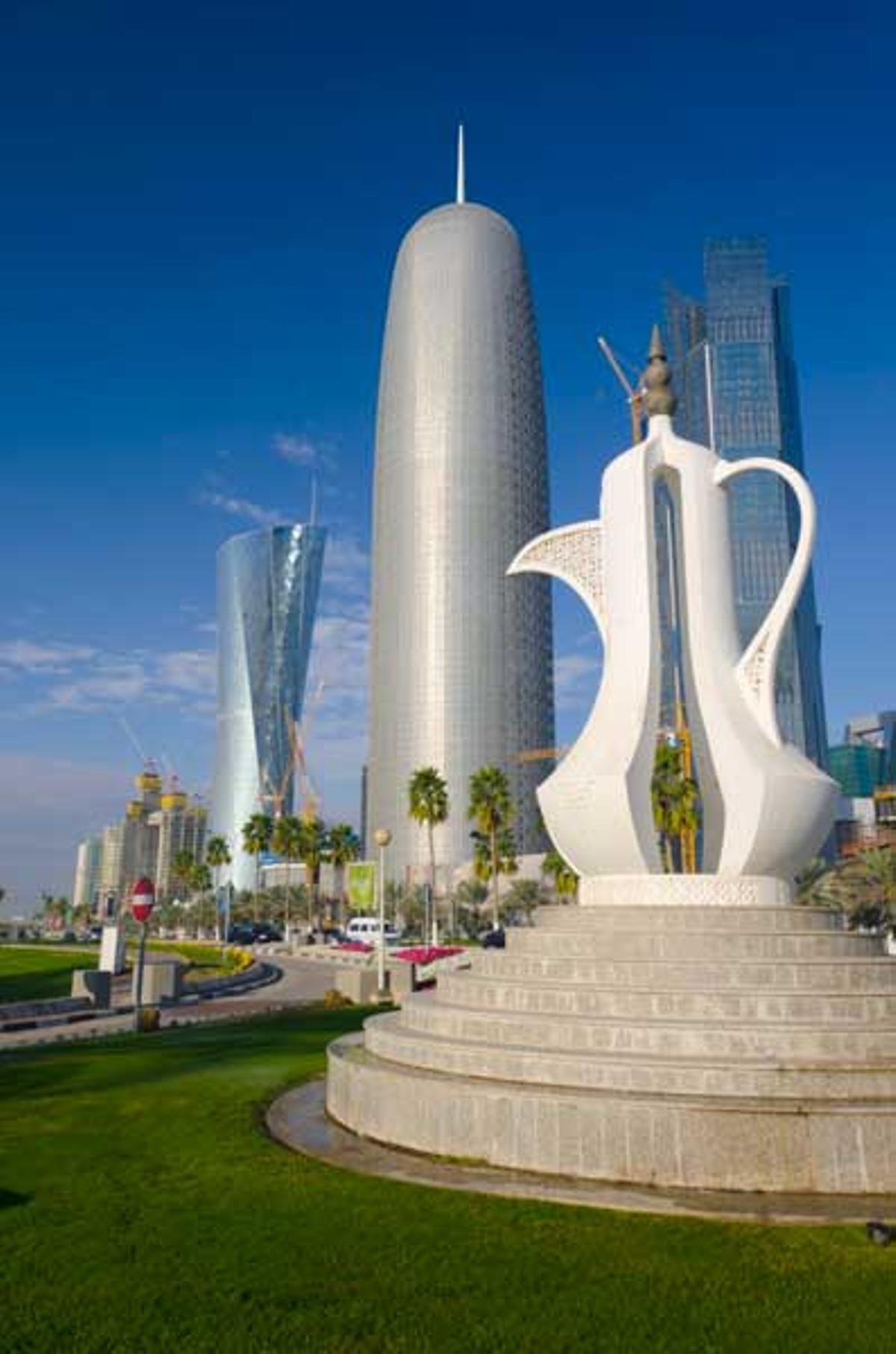 Escultura de una tetera