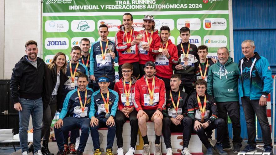 Murcia, campeona de España de trail en el Nacional de Ojós