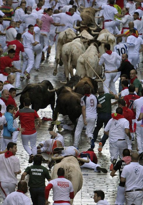 Primer 'encierro' de Sant Fermí