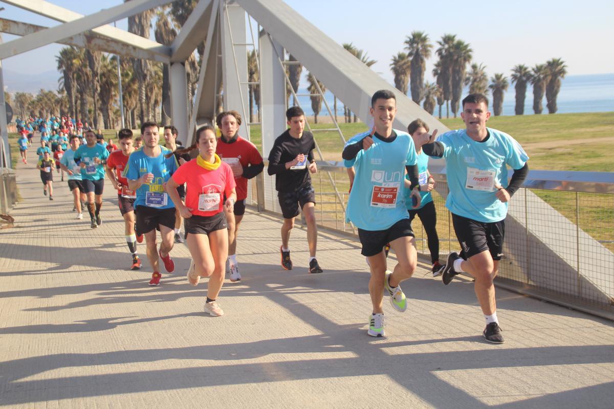 Carrera Unirun 2023 en Barcelona