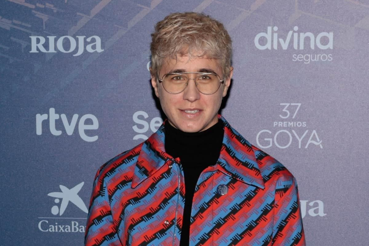 Laura Pedro en el acto de nominación de los Goya 2022